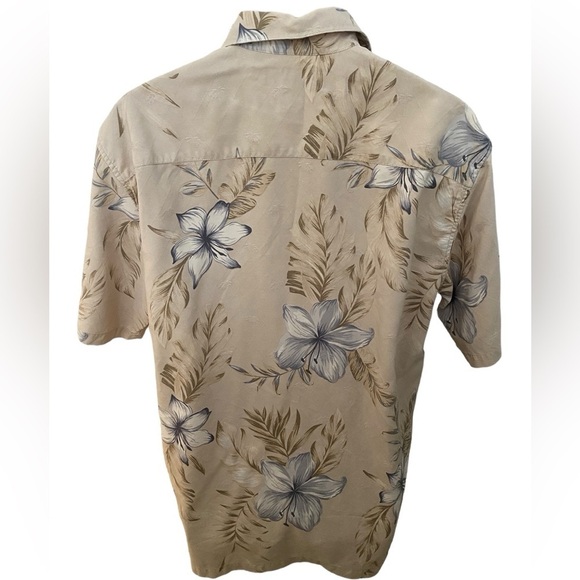TORI RICHARD 100% Silk Aloha Hawaiian Tropical Floral Shirt Men M Medium - Picture 3 of 5